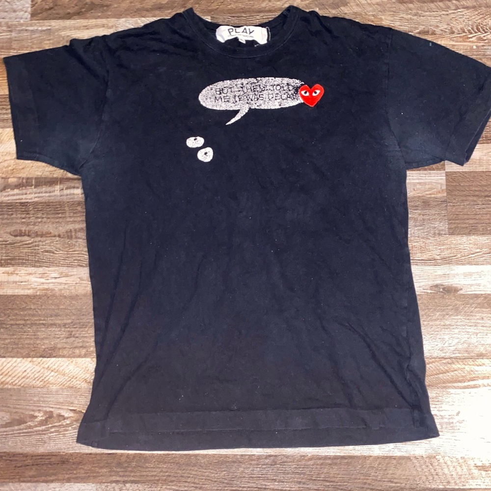 Comme des Garcons Play Black T-Shirt